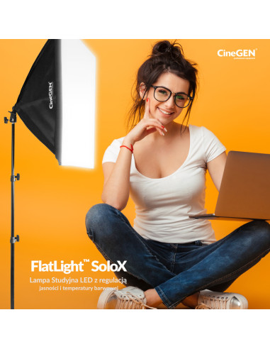 Lampa SOFTBOX 60x60 150W/300W LED 802