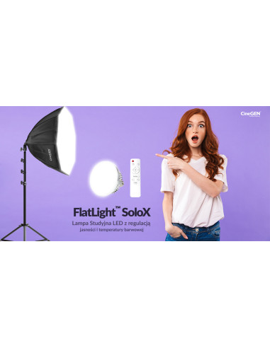 Lampa SOFTBOX octa 90 50W/100W LED 802