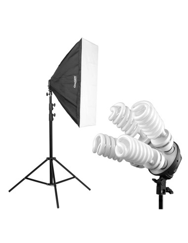 Lampa SOFTBOX 60x60 4x85W 802