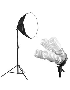 Lampa SOFTBOX octa 60 4x65W 802