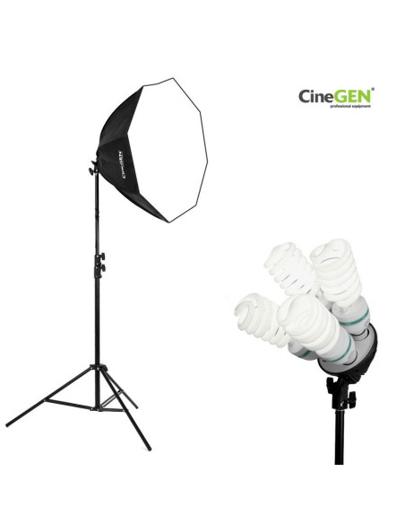 Lampa SOFTBOX octa 60 4x65W 802