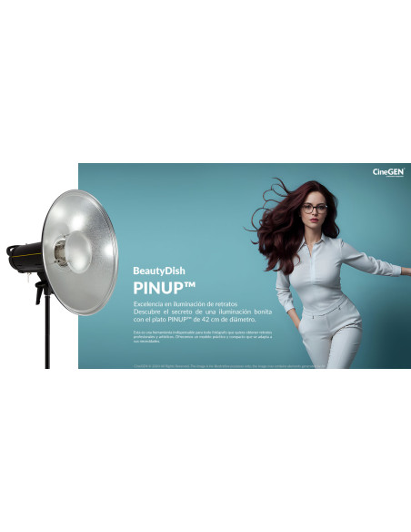 Beauty Dish PINUP™ 42cm by CineGEN