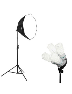 Lampa SOFTBOX octa 80 4x85W 815