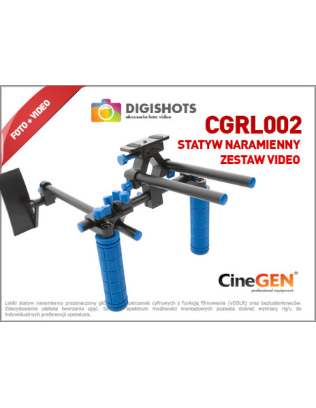 Statyw naramienny - zestaw video RIG CGRL002