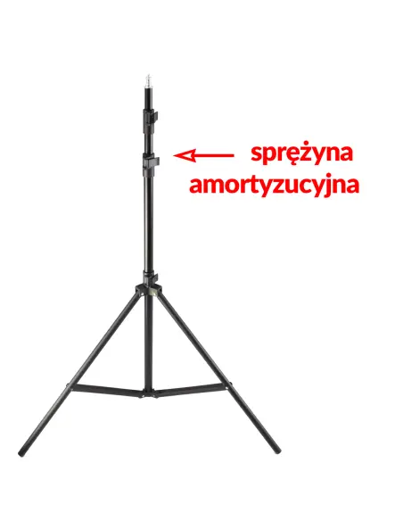 Statyw oświetleniowy z głowicą 16mm