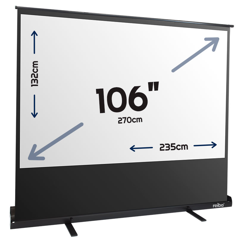 Ekran Cinefloor 106 - mobilność i transport