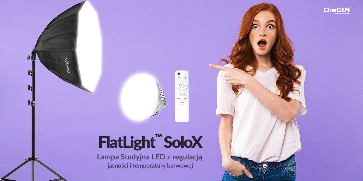 Lampa Softbox LED