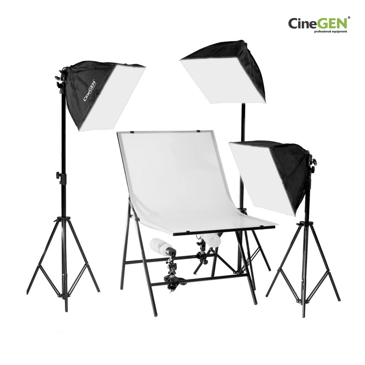 Zestaw do fotografii bezcieniowej